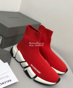 Replica Balenciaga Speed 2.0 Sneaker 617196 Red