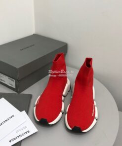 Replica Balenciaga Speed 2.0 Sneaker 617196 Red 2