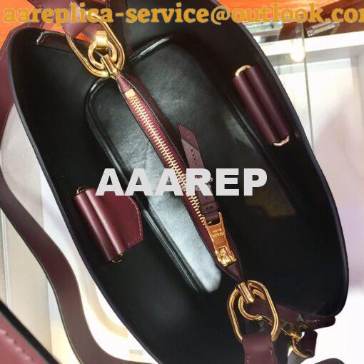 Replica Prada Matinée Small Handbag 1BA251 Cerise 6