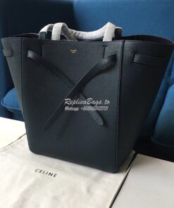 Replica Celine Small Cabas Phantom In Soft Grained Calfskin 189023 Nav