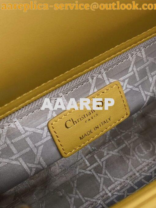 Replica Dior My ABCdior Lady Dior Bag M0538 Yellow 11