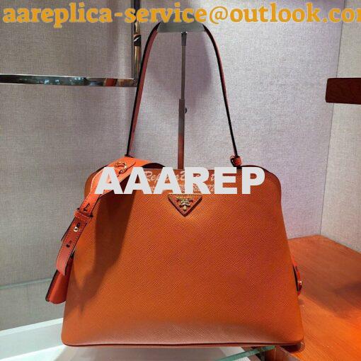 Replica Prada Matinée Handbag 1BA249 Orange