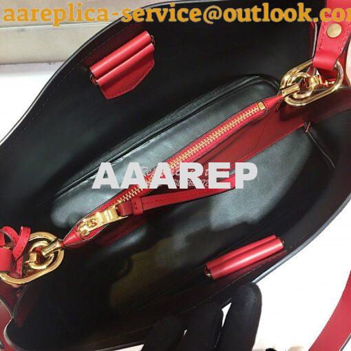 Replica Prada Matinée Handbag 1BA249 Red 7