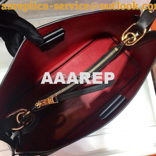 Replica Prada Matinée Handbag 1BA249 Black 6