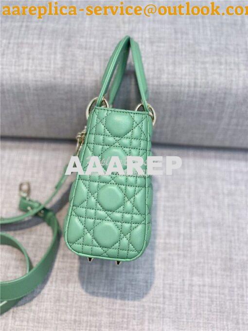 Replica Dior My ABCdior Lady Dior Bag M0538 Minty 5