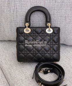 Replica Dior My ABCdior Lady Dior Bag M0538 Black 2