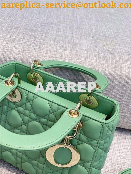 Replica Dior My ABCdior Lady Dior Bag M0538 Minty 14