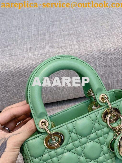 Replica Dior My ABCdior Lady Dior Bag M0538 Minty 15