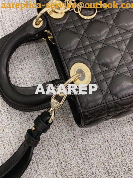 Replica Dior My ABCdior Lady Dior Bag M0538 Black 17