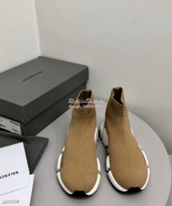 Replica Balenciaga Speed 2.0 Sneaker 617196 Beige