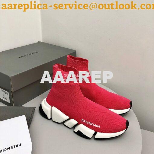 Replica Balenciaga Speed 2.0 Sneaker 617196 Pink 4