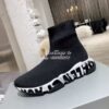 Replica Balenciaga Boudoir 70mm Sandal In Black Feathers 787447 10