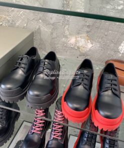 Replica Balenciaga Strkie Derby Lace-Ups Shoes 600600