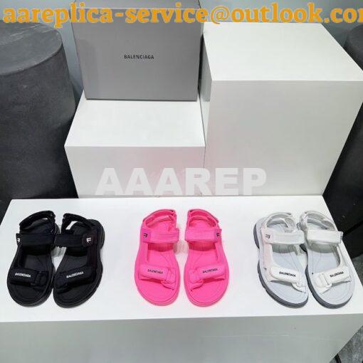 Replica Balenciaga Tourist Sandal in technical material 706277