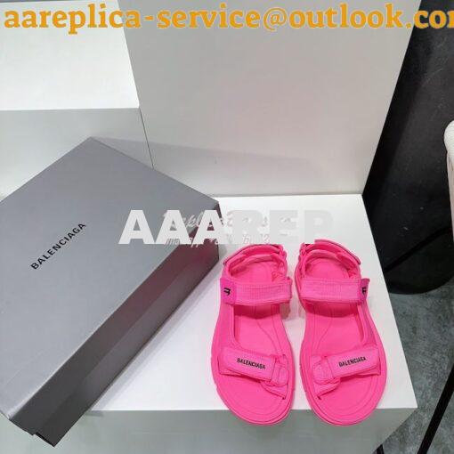 Replica Balenciaga Tourist Sandal in technical material 706277 3