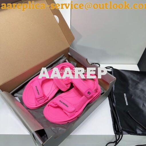 Replica Balenciaga Tourist Sandal in technical material 706277 4