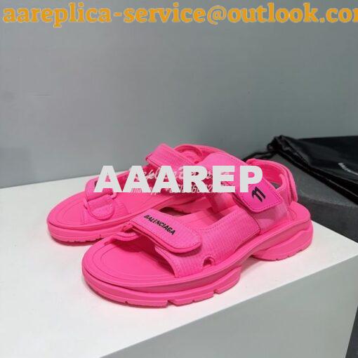 Replica Balenciaga Tourist Sandal in technical material 706277 5