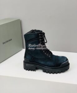 Replica Balenciaga Men Female Strike Combat Boots 4355186 2