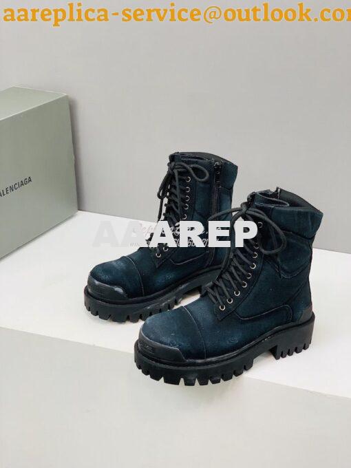 Replica Balenciaga Men Female Strike Combat Boots 4355186 5