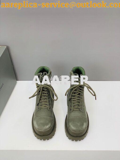 Replica Balenciaga Men Female Strike Combat Boots 4355186 11