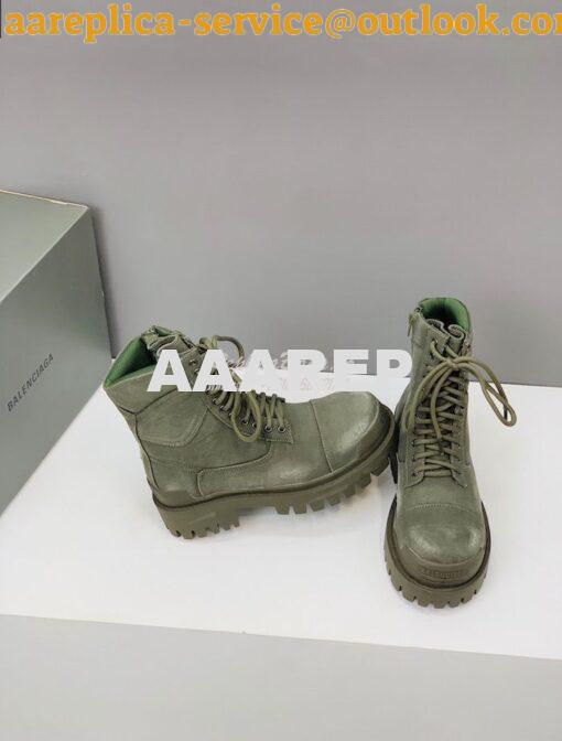 Replica Balenciaga Men Female Strike Combat Boots 4355186 14