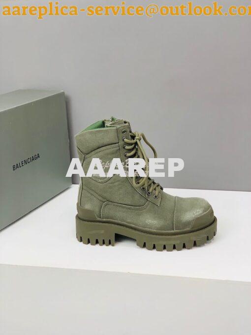 Replica Balenciaga Men Female Strike Combat Boots 4355186 15