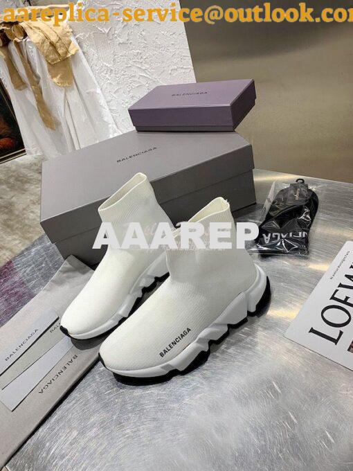 Replica Balenciaga Men Female Speed 1.0 Sneaker 587280 14