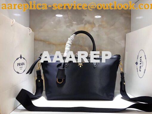 Replica Prada Tessuto Nylon Satchel Bag 1ba104