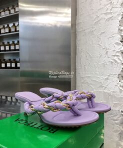 Replica Bottega Veneta BV Dot Sandals 659002 Lavender