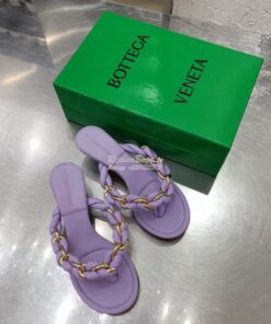 Replica Bottega Veneta BV Dot Sandals 659002 Lavender 2