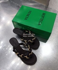 Replica Bottega Veneta BV Dot Sandals 659002 Coco