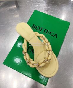 Replica Bottega Veneta BV Dot Sandals 659002 Lemonade 2