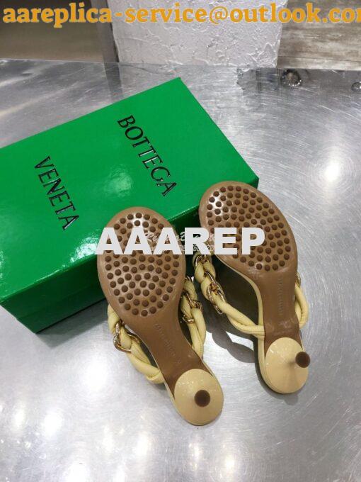 Replica Bottega Veneta BV Dot Sandals 659002 Lemonade 8