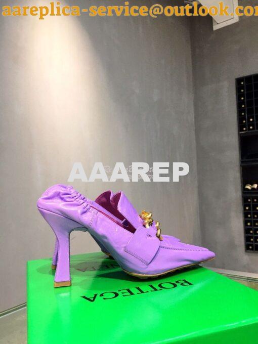 Replica Bottega Veneta BV Madame Pumps 651359 Purple