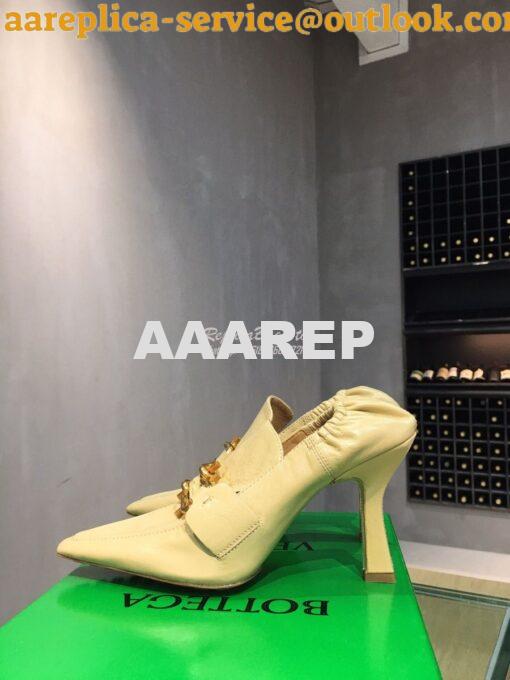 Replica Bottega Veneta BV Madame Pumps 651359 Lemonade