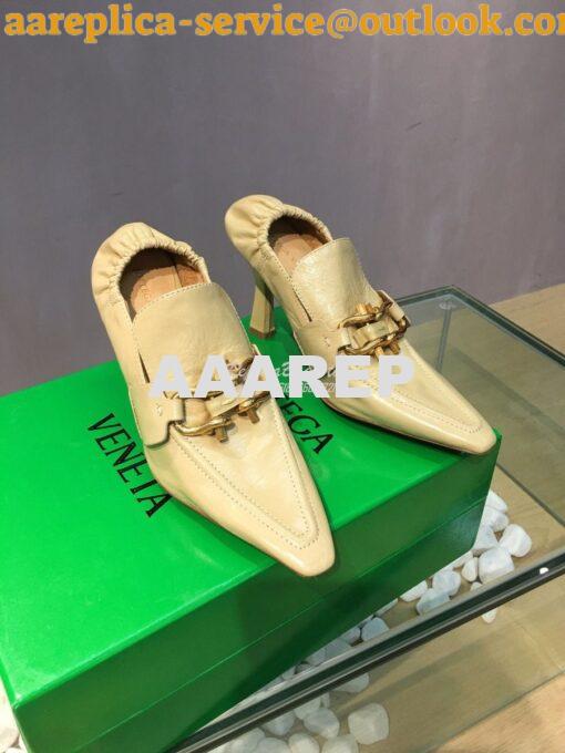 Replica Bottega Veneta BV Madame Pumps 651359 Lemonade 4