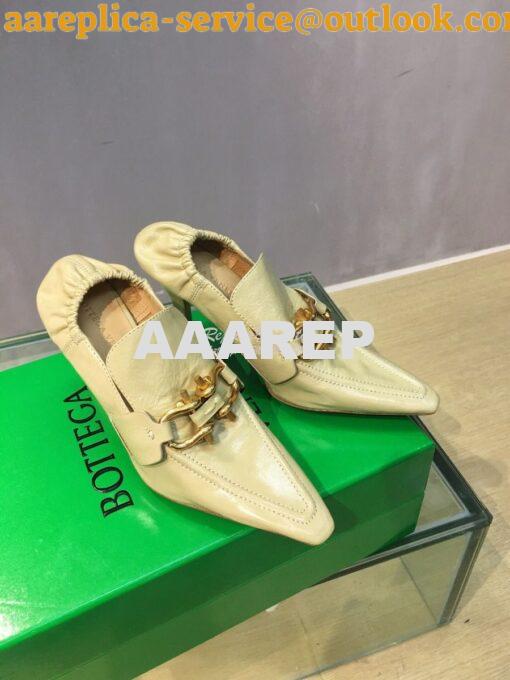 Replica Bottega Veneta BV Madame Pumps 651359 Lemonade 5