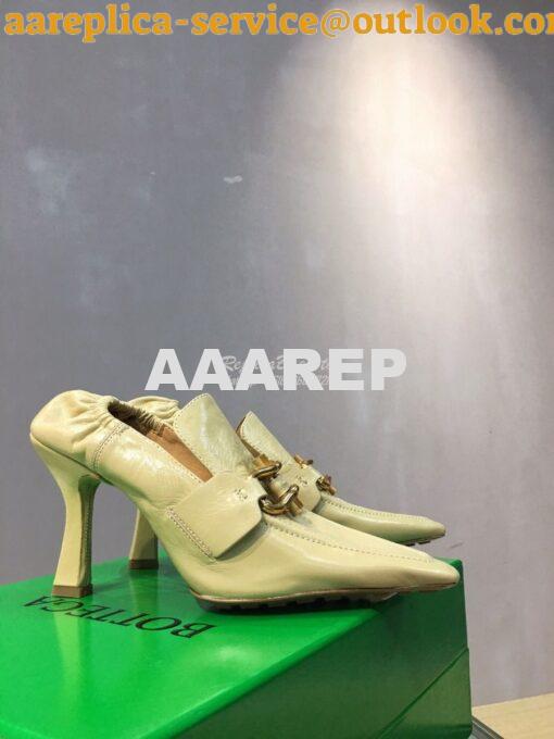 Replica Bottega Veneta BV Madame Pumps 651359 Lemonade 6