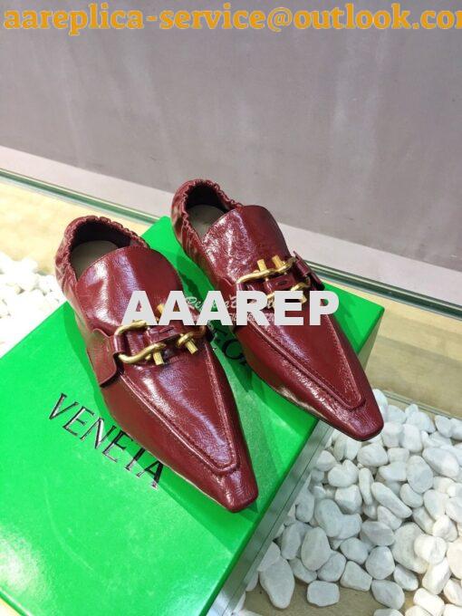 Replica Bottega Veneta BV Madame Loafers 651352 Bordeaux