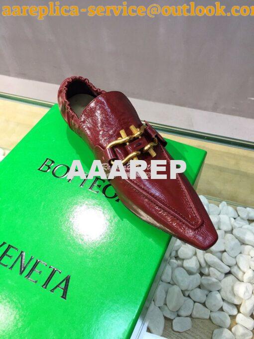 Replica Bottega Veneta BV Madame Loafers 651352 Bordeaux 3