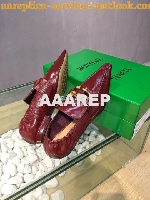 Replica Bottega Veneta BV Madame Loafers 651352 Bordeaux 6