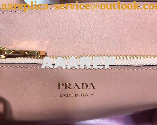 Replica Prada Monochrome Saffiano leather bag 1ba156 Powder Pink 9