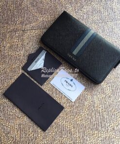 Replica Prada Document Holder 2ML317 Navy