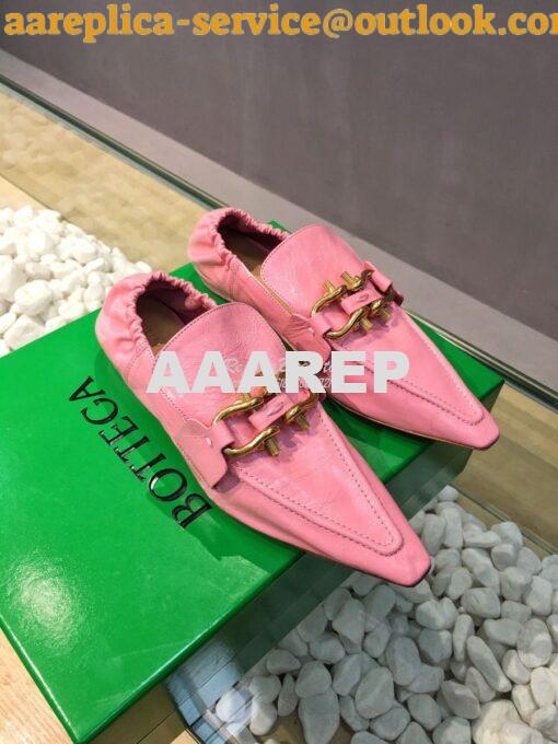 Replica Bottega Veneta BV Madame Loafers 651352 Blossom