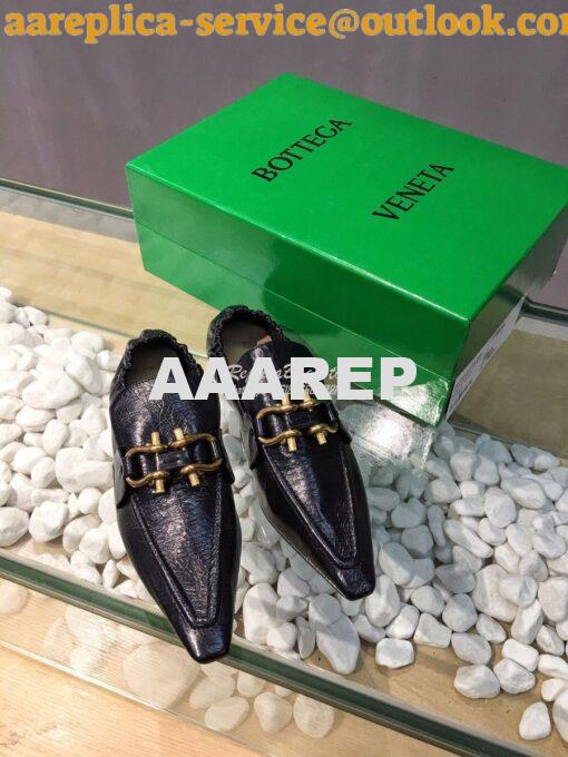 Replica Bottega Veneta BV Madame Loafers 651352 Black 2