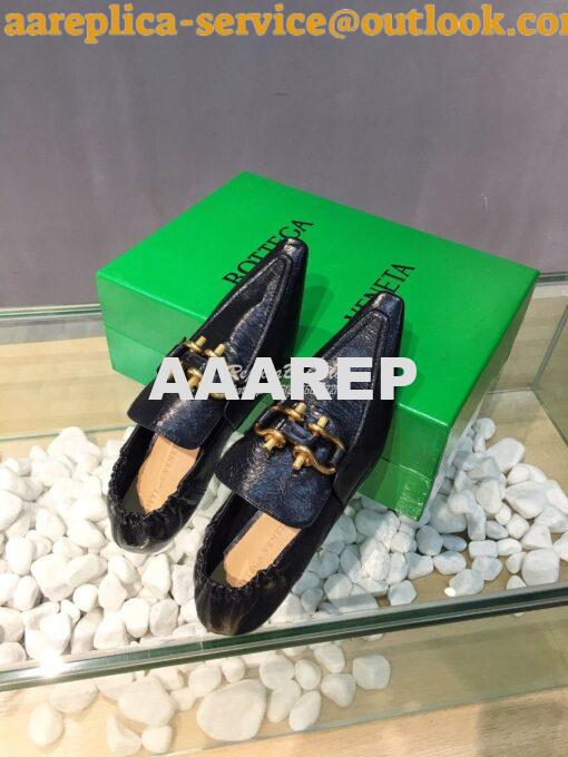 Replica Bottega Veneta BV Madame Loafers 651352 Black 5