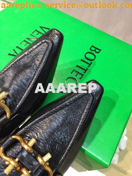 Replica Bottega Veneta BV Madame Loafers 651352 Black 6