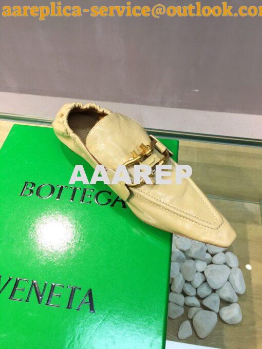 Replica Bottega Veneta BV Madame Loafers 651352 Lemonade 3