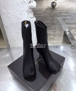 Replica Bottega Veneta BV The Bold Boots 631934 Black 2