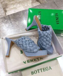 Replica Bottega Veneta BV Board Sandals 630175 BabyBlue